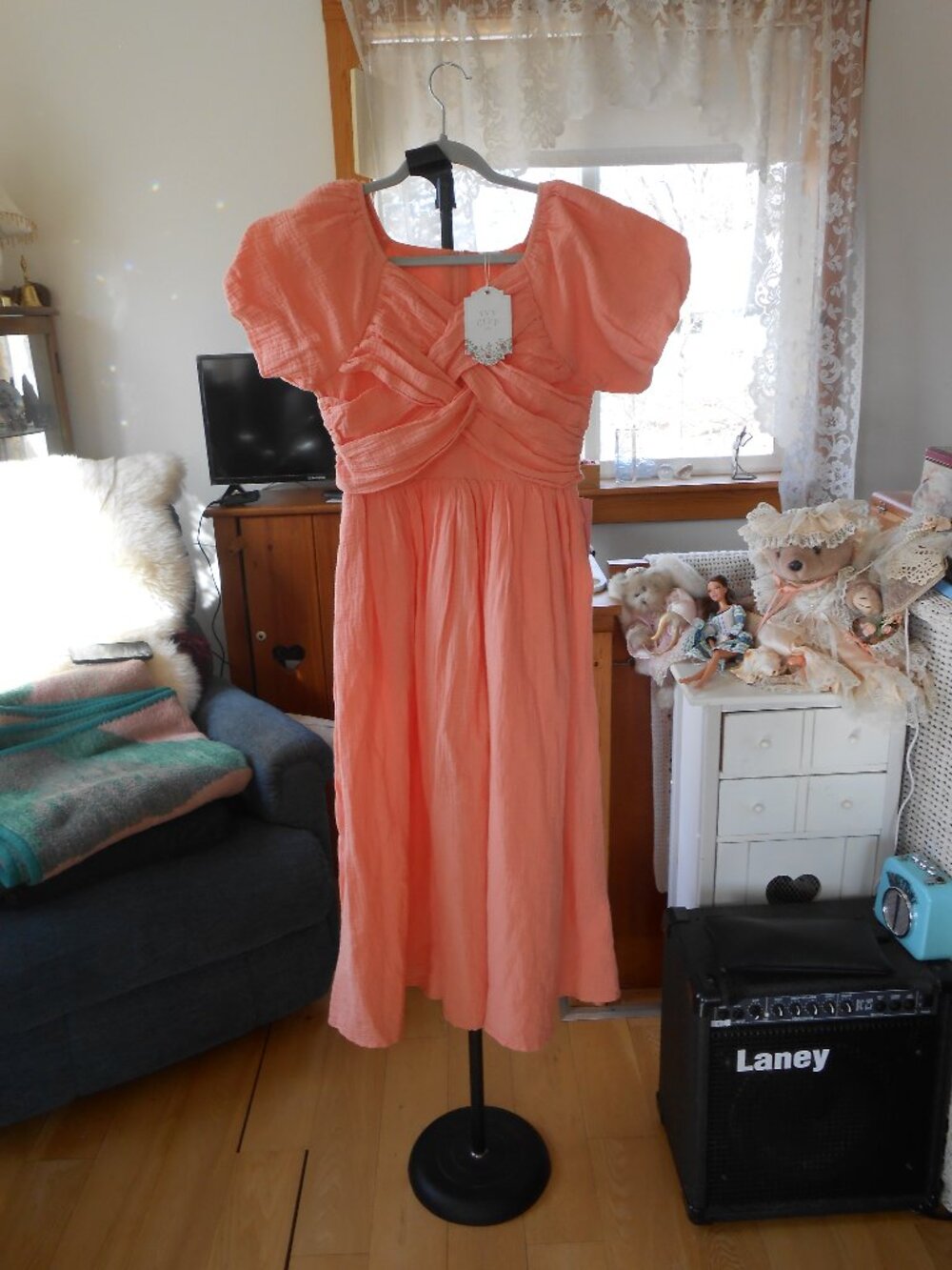 IVY CITY SAWYER IN CORAL-SIZE XS OR 2